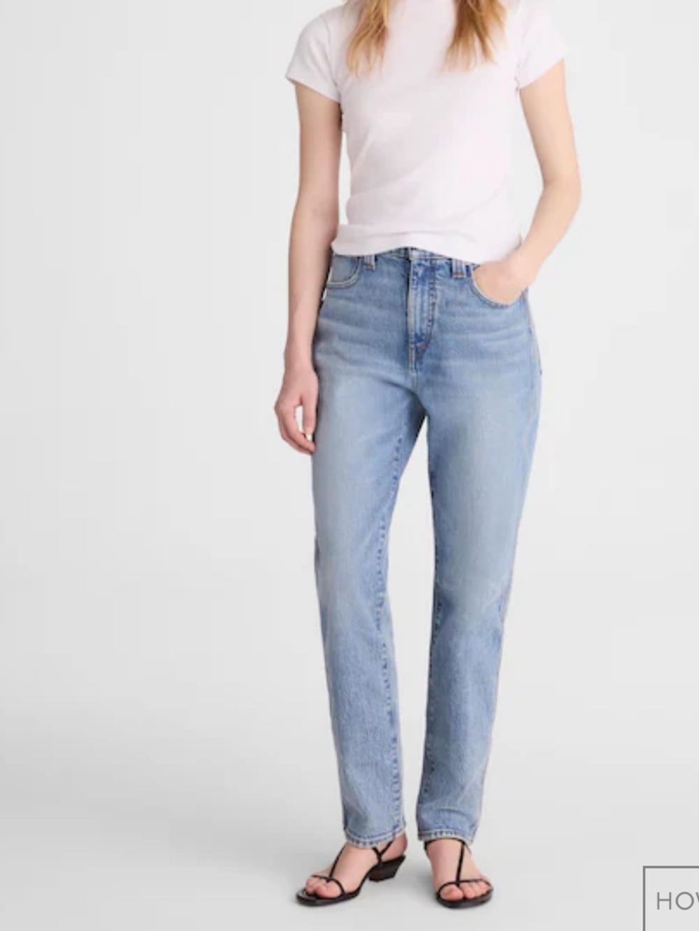 Madewell The Perfect Vintage Jean High-Rise Straight Blue size 31
